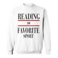 Reading Is My Favorite Sport Book Worms Premium Tri-Blend Sweatshirt Reading Is My Favorite Sport Book Worms Premium Tri-Blend Sweatshirt