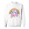 Reading Take Look Its In A Book Toddler Girls Rainbow Lover Sweatshirt