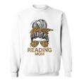 Reading Mom Books Lover Mom Library Mother's Day Sweatshirt