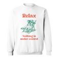 Relax Labrador Dog Owner Graphic スウェットシャツ