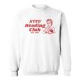 Retro Book Lover Reading Club Quote Sweatshirt