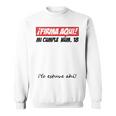 Signature Aqui 18th Birthday I Guest Book Sweatshirt