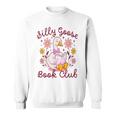 Silly Goose Book Club Reading Girl Sweatshirt