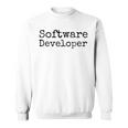 Software Developer スウェットシャツ