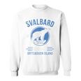Svalbardpitzbergen ホッキョクグマ ロングイヤービーン ノルウェー ホッキョクグマ スウェットシャツ