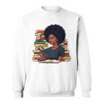 History Month Afro Women Girls Book Lover Librarian Premium Tri-Blend Sweatshirt
