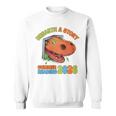 Unearth A Story Summer Reading 2026 Dinosaur Book Lover Dino Premium Tri-Blend Sweatshirt