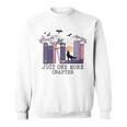 Women's Just One More Chapter Romantasy Book Dragon Bookworm Bookish Sweatshirt Women's Just One More Chapter Romantasy Book Dragon Bookworm Bookish Sweatshirt