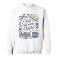 ジャスト・ワン・モア・チャプター・ブック・ラヴァー・リーディング 長袖tシャツ スウェットシャツ