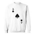スペード、エース、カーニバル、コスチューム、ポーカー、カードプレイヤー。Poker Card スウェットシャツ