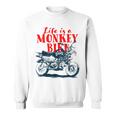 モンキーバイクバイク スウェットシャツ