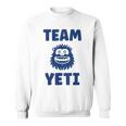 野獣のイエティ 忌まわしい雪だるまのユーモア 私はイエティが大好き Team Yeti スウェットシャツ