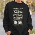 1956年生まれ、70歳の誕生日、クラシックカー スウェットシャツ 彼への贈り物