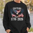 250 Anniversary Usa 2026 Patriotic Eagle 250Th 4Th Of July スウェットシャツ 彼への贈り物