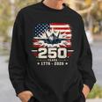 250Th Anniversary Usa Patriotic 250 Years American 4Th July スウェットシャツ 彼への贈り物