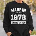 40歳の誕生日ギフトtシャツ Made In 1978 1978 シャツ スウェットシャツ 彼への贈り物