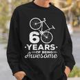 60 Years Of Being Awesome ロードバイク・サイクリングバイシクル スウェットシャツ 彼への贈り物
