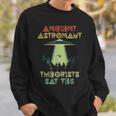 Ancient Astronaut Theoristsay Yes Alien Head Theorist スウェットシャツ 彼への贈り物