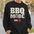 Bbqモードオン バーベキュー愛好家 グリル バーベキュー スウェットシャツ 彼への贈り物