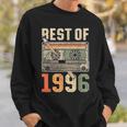 Best Of 1996 オールド・カセット 30歳の誕生日 レトロ スウェットシャツ 彼への贈り物