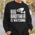 Big Brother Is Watching Government Massurveillance Cctv スウェットシャツ 彼への贈り物