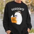 Booooks Ghost Reading Books Halloween Teacher Gift For Men Women Sweatshirt Gifts for Him Booooks Ghost Reading Books Halloween Teacher Gift For Men Women Sweatshirt Gifts for Him