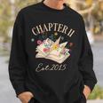 Chapter 11 Years Old For Book Lover 11th Birthday Bookworm Sweatshirt Gifts for Him