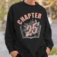 Chapter 25 Birthday Shirt Women Book Lover 25th Birthday Sweatshirt Gifts for Him