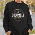 Colombia ヴィンテージスタイルのレトロなコロンビア スウェットシャツ 彼への贈り物