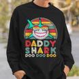 メンズ Daddyhark Doo キュート レトロ メンズ 父の日 ギフト アイデア スウェットシャツ 彼への贈り物