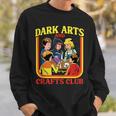 Dark Arts And Crafts Club Retro Witchy Book Cover Sweatshirt Gifts for Him
