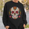 Day Of The Dead シュガースカル Dia De Los Muertos スウェットシャツ 彼への贈り物
