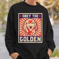 Obey The Golden ゴールデンレトリーバーオーナー向け スウェットシャツ 彼への贈り物