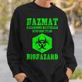 Green Biohazard 危険物 コスチューム キッズ メンズ スウェットシャツ 彼への贈り物