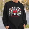 Gutterly とんでもないボーリングスポーツボウラー スウェットシャツ 彼への贈り物