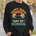 Happy 100th Day Of School Teacher Reading Book For Men Women Girls Kids Sweatshirt Gifts for Him Happy 100th Day Of School Teacher Reading Book For Men Women Girls Kids Sweatshirt Gifts for Him