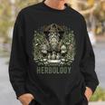 Herbology マジカルハーブ ヴィンテージ 神秘的な植物 スウェットシャツ 彼への贈り物