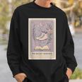 Hockey Romance Tarot Card Books Reader Cozy Reading Sweatshirt Gifts for Him