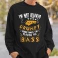 I'm Not Always Grumpyometimes I'm Playing The Bass 音楽 スウェットシャツ 彼への贈り物