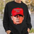 Impeach Trumptupid レッドキャップ ジョーク 民主党員 Usa 弾丸 スウェットシャツ 彼への贈り物