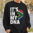 It's In My Dnaouth African Africa Flagスウェットシャツ 彼への贈り物