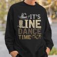 Its Line Dance Time ギフトアイデア ホースダンスライン スウェットシャツ 彼への贈り物
