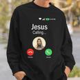 Jesus Is Calling I Jessus Calls An & スウェットシャツ 彼への贈り物