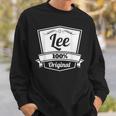 Lee ギフトシャツLee 名前入りバースデーtシャツ スウェットシャツ 彼への贈り物