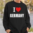 I Love Germany ドイツ サンシャイン ドイツ サマーホリデー スウェットシャツ 彼への贈り物
