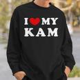 I Love My Kam アイ・ラブ・マイ・カム スウェットシャツ 彼への贈り物