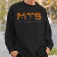 Mtb Life Behind Barsマウンテンバイクシャツ ヴィンテージmtbシャツ スウェットシャツ 彼への贈り物