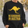 No Kangaroos In Austria スウェットシャツ 彼への贈り物