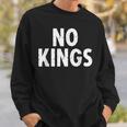 No Kings スウェットシャツ 彼への贈り物