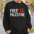 Palestine Free Palestine Free Gaza Palestine Flag Arabic スウェットシャツ 彼への贈り物